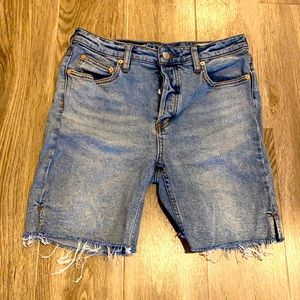 Free People Jean Shorts
